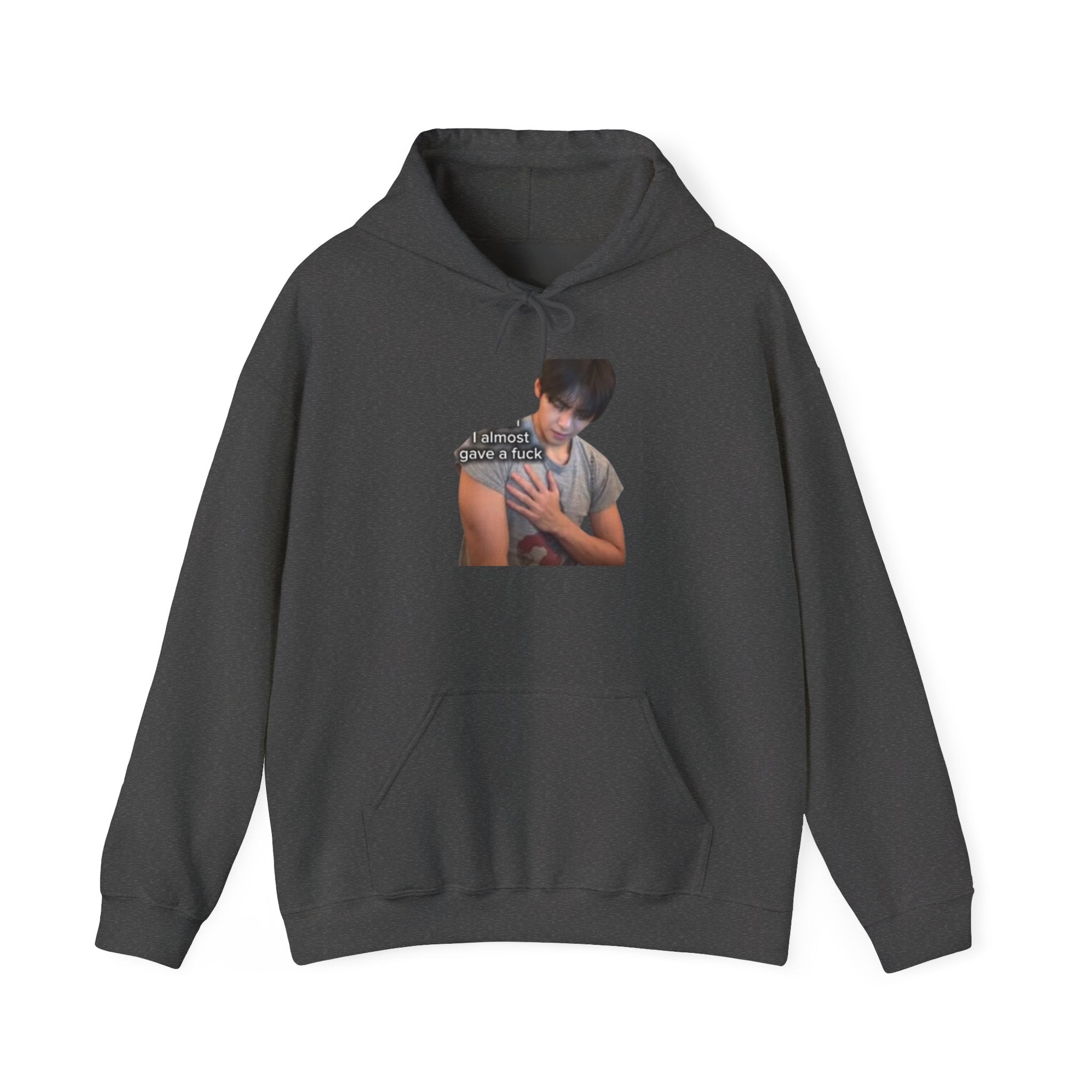 Hug Comfort Hoodie - 'Someone Else’s Jacket' Photo Graphic Sweatshirt