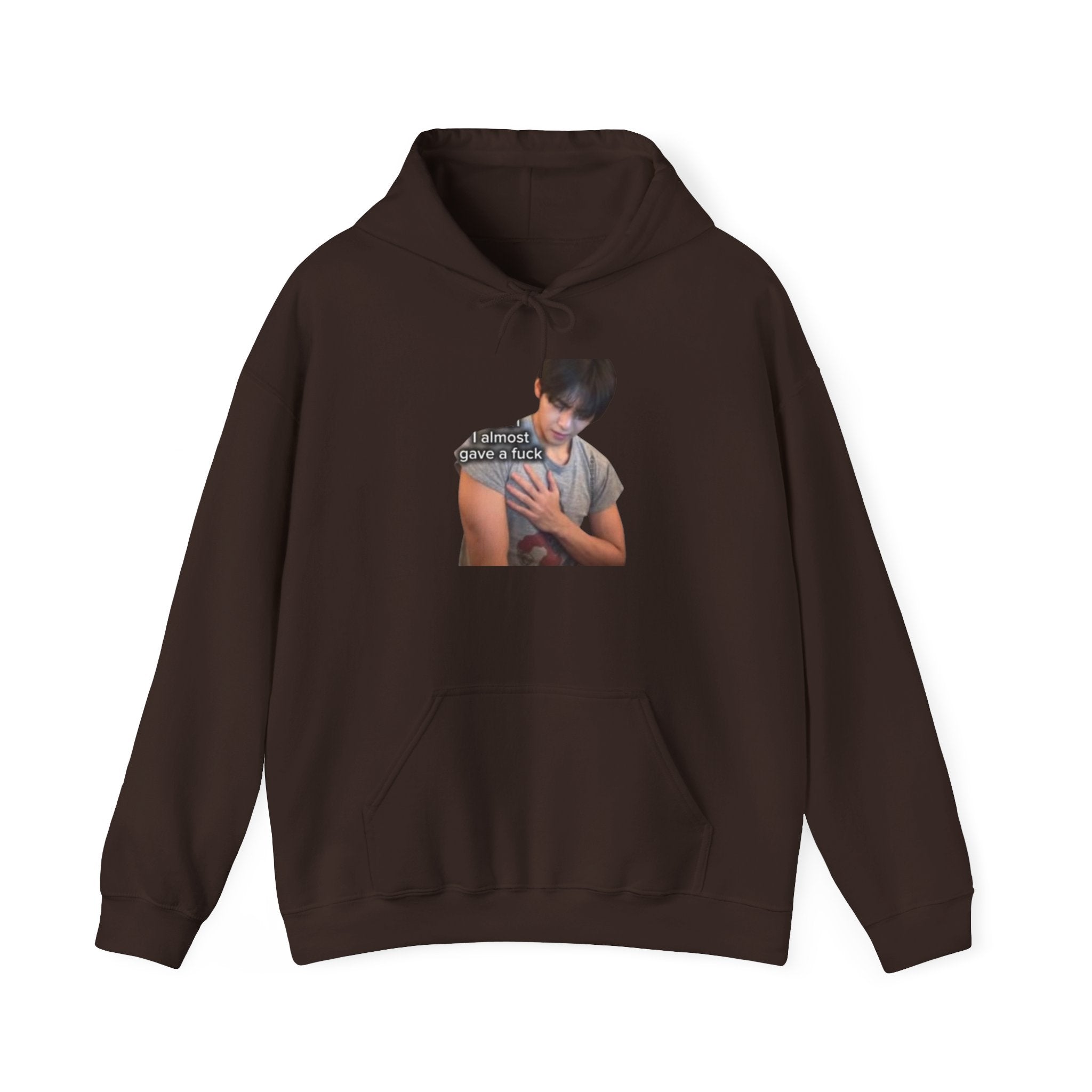 Hug Comfort Hoodie - 'Someone Else’s Jacket' Photo Graphic Sweatshirt