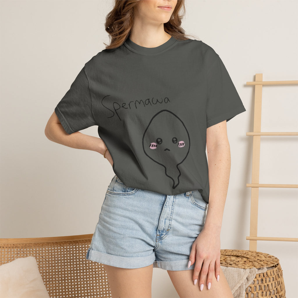 Graphic T-Shirt — Cute Kawaii Spermawa Front & “Look Different” Back