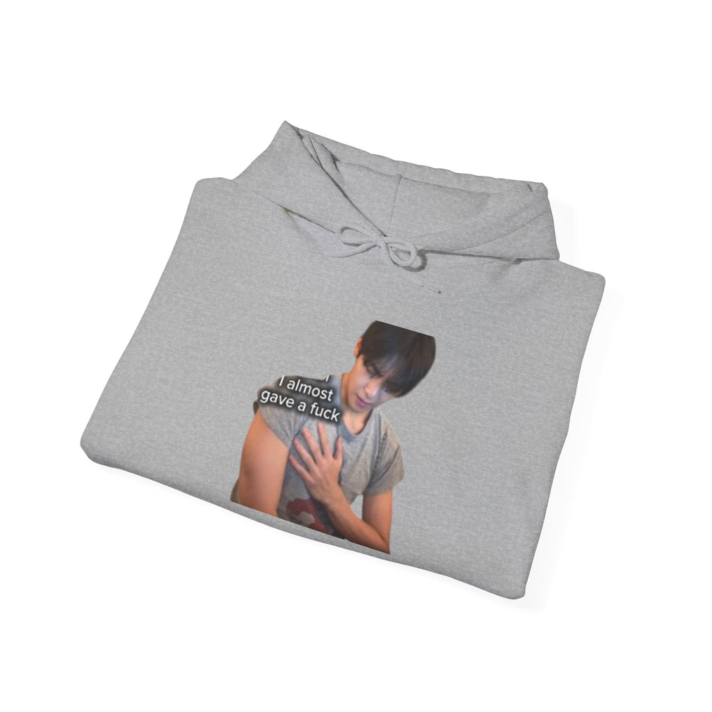 Hug Comfort Hoodie - 'Someone Else’s Jacket' Photo Graphic Sweatshirt