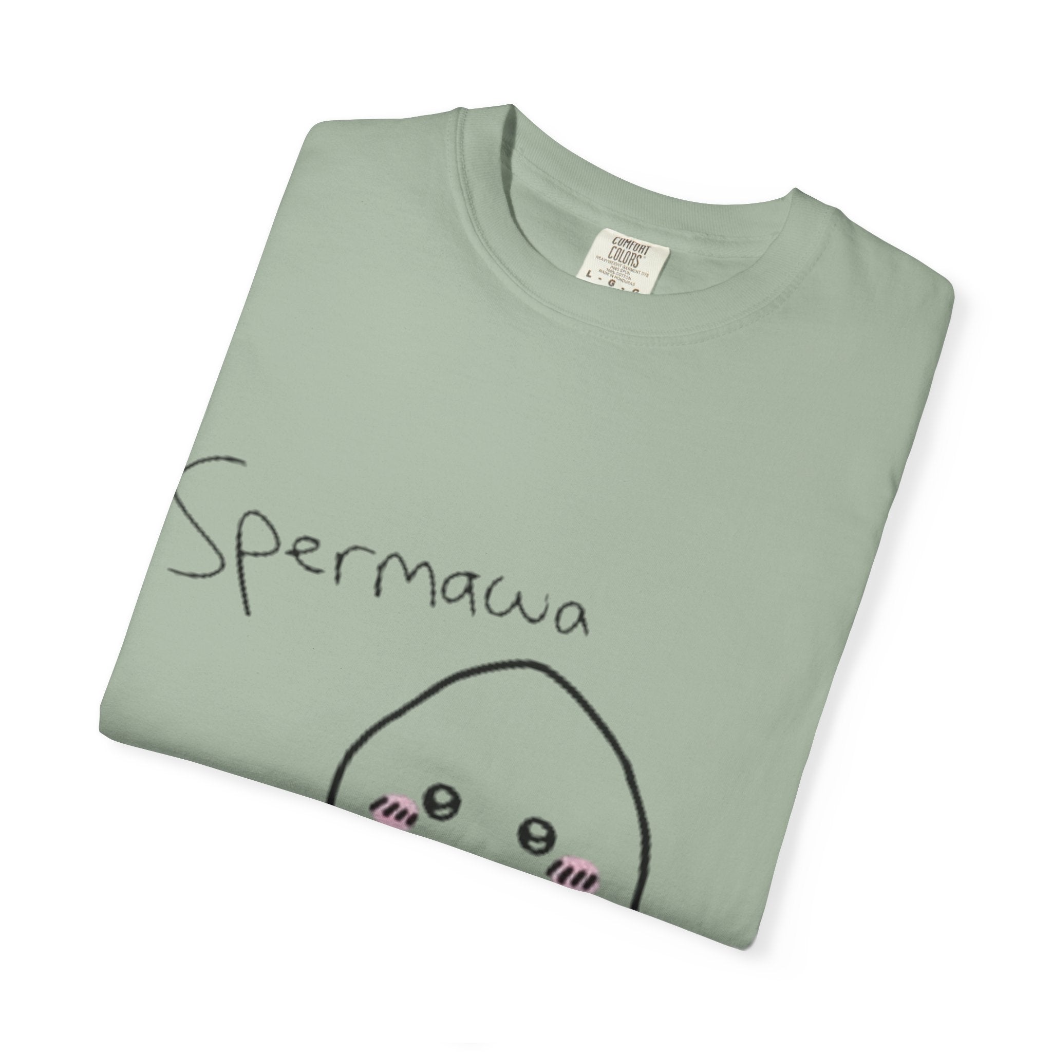 Graphic T-Shirt — Cute Kawaii Spermawa Front & “Look Different” Back