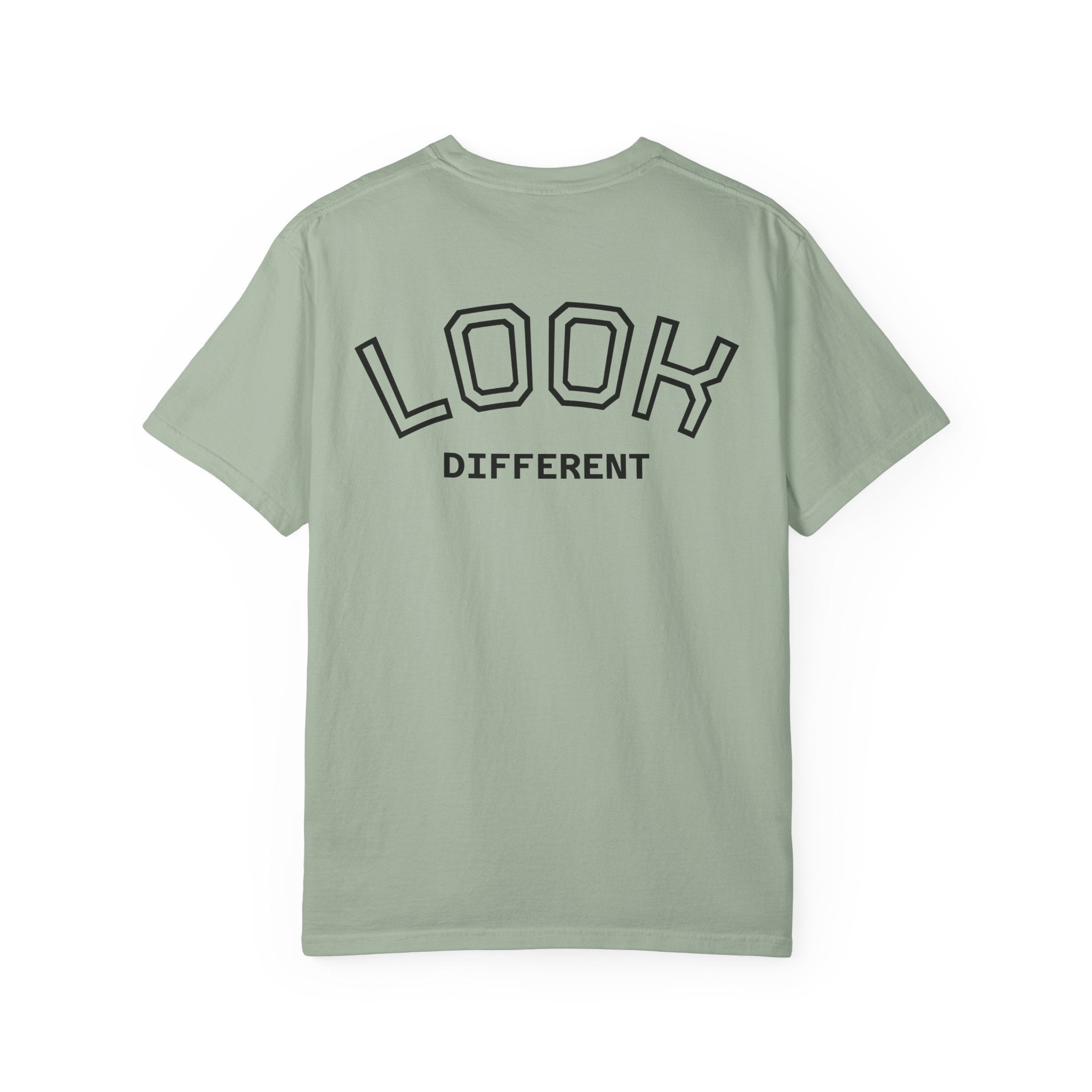 Cat Meme Graphic T-Shirt — "God knew I'd be too powerful if I had social skills" | Look Different Back Print