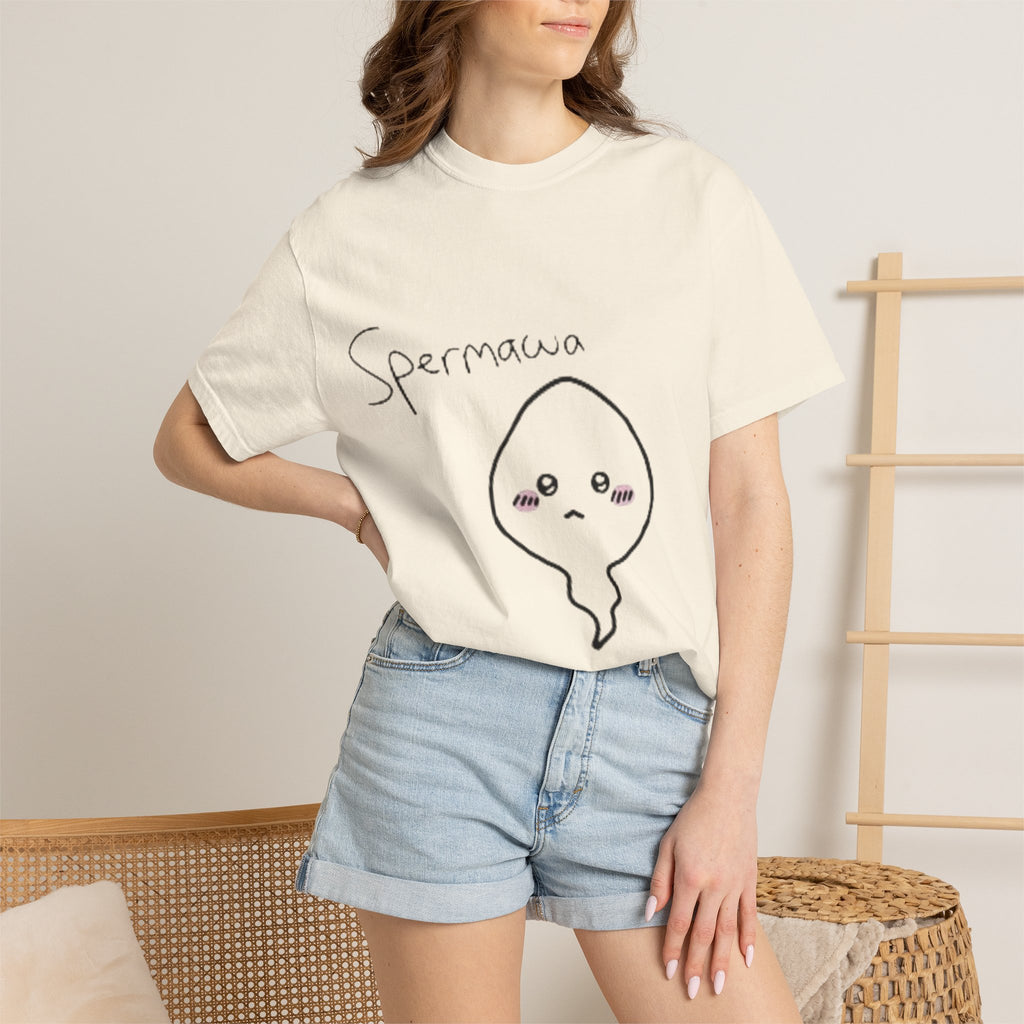 Graphic T-Shirt — Cute Kawaii Spermawa Front & “Look Different” Back