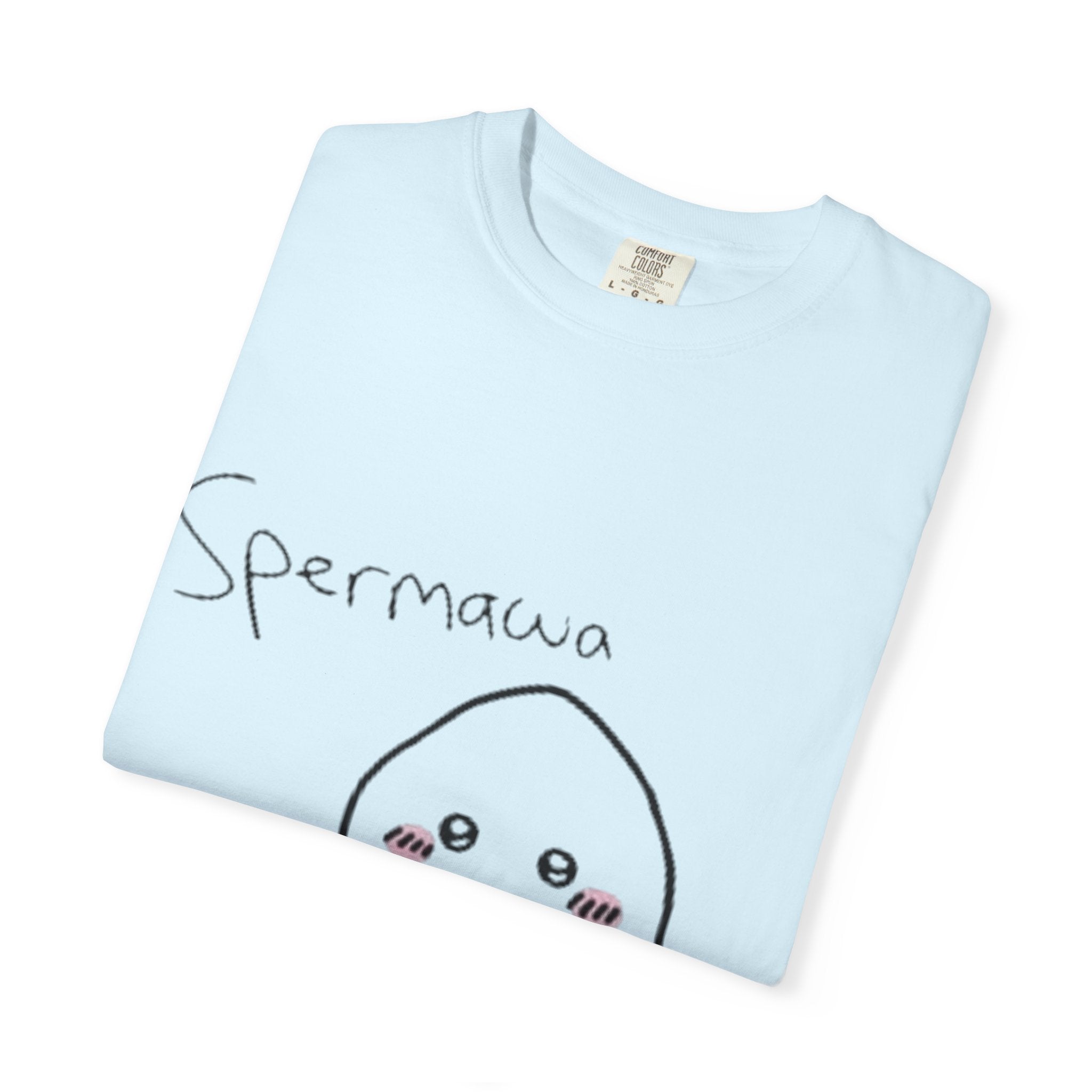 Graphic T-Shirt — Cute Kawaii Spermawa Front & “Look Different” Back