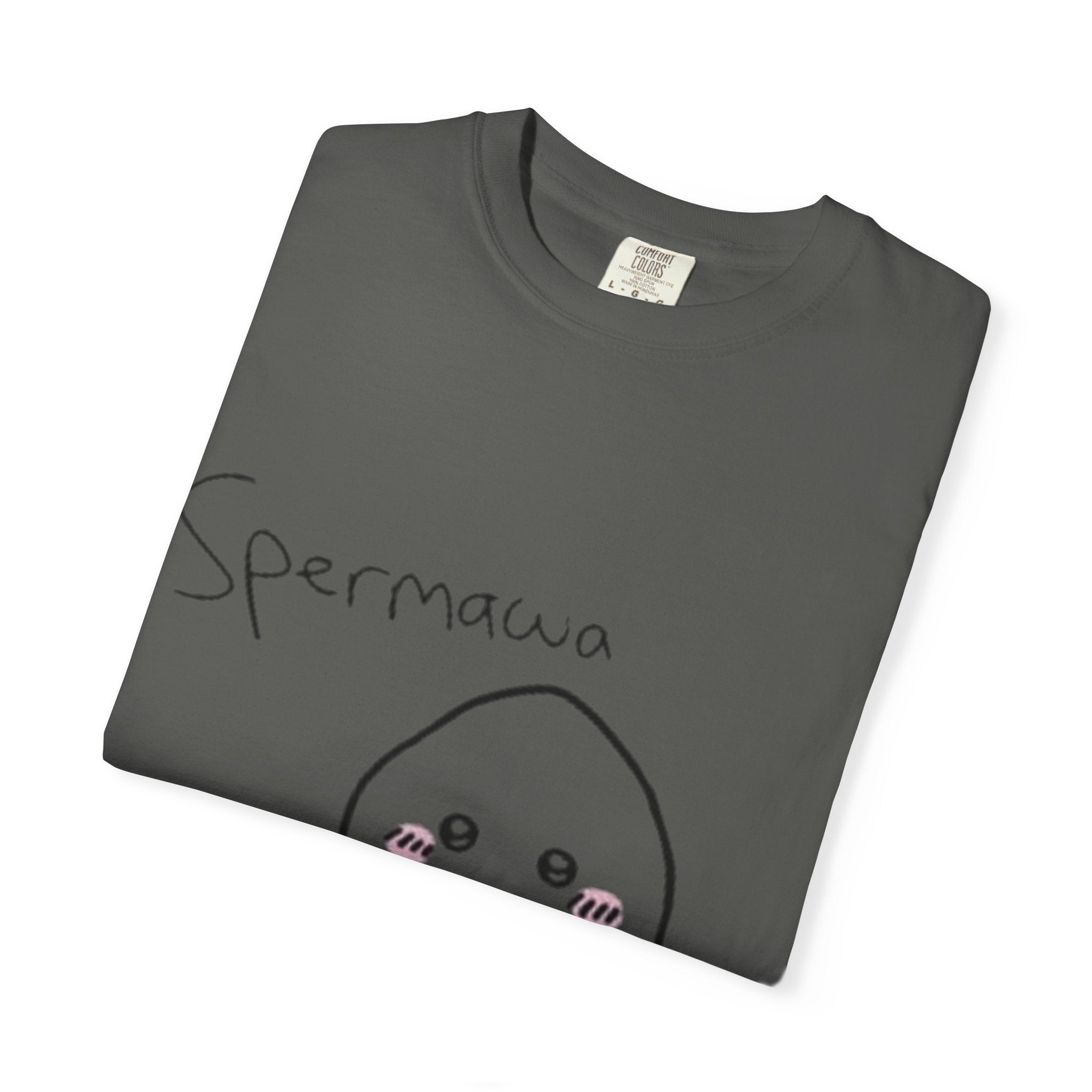 Graphic T-Shirt — Cute Kawaii Spermawa Front & “Look Different” Back