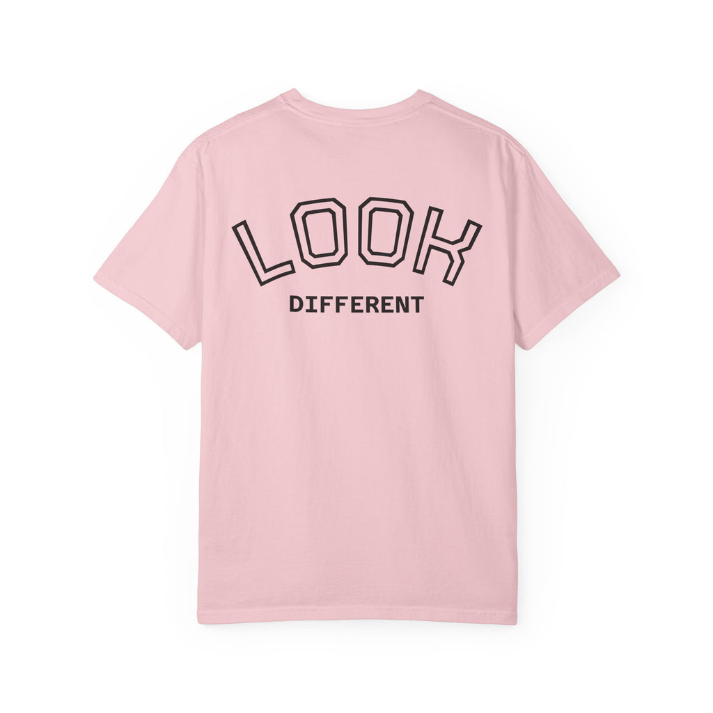 Cat Meme Graphic T-Shirt — "God knew I'd be too powerful if I had social skills" | Look Different Back Print