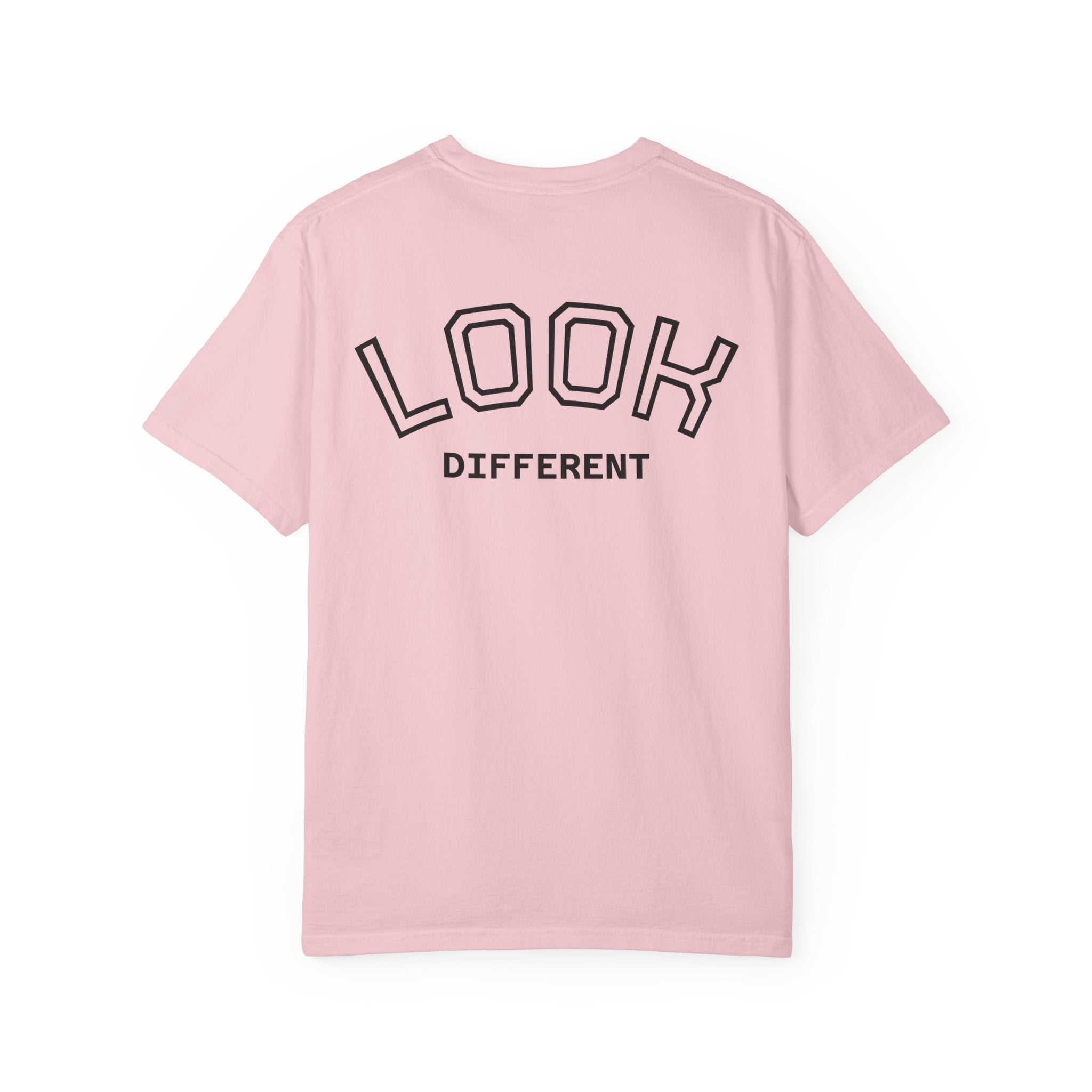 Cat Meme Graphic T-Shirt — "God knew I'd be too powerful if I had social skills" | Look Different Back Print