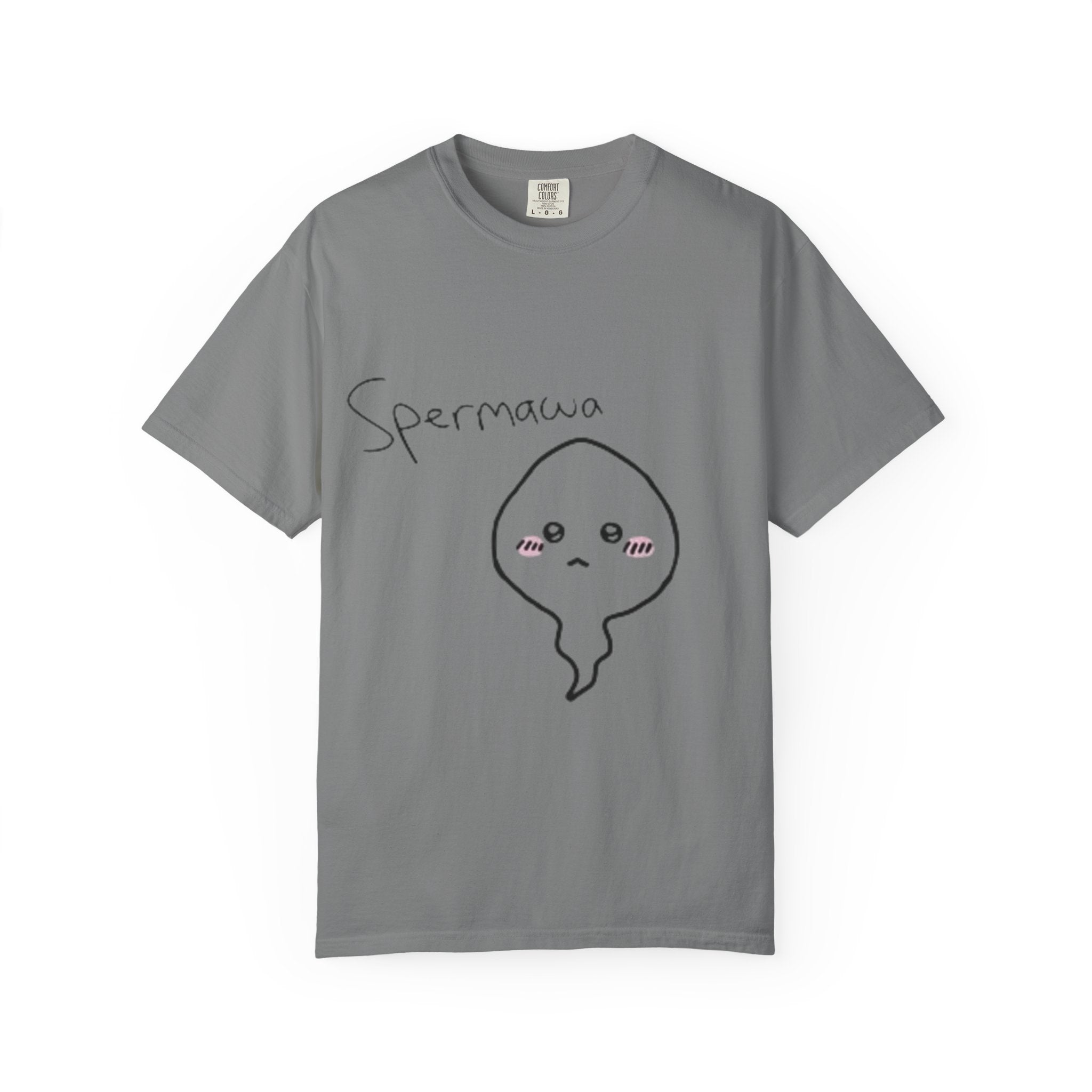 Graphic T-Shirt — Cute Kawaii Spermawa Front & “Look Different” Back