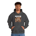 Hoodie — "What Arctic Ecologists Will Find in 500 Years" Vintage Cabin Photo | LOOK Different Back Print