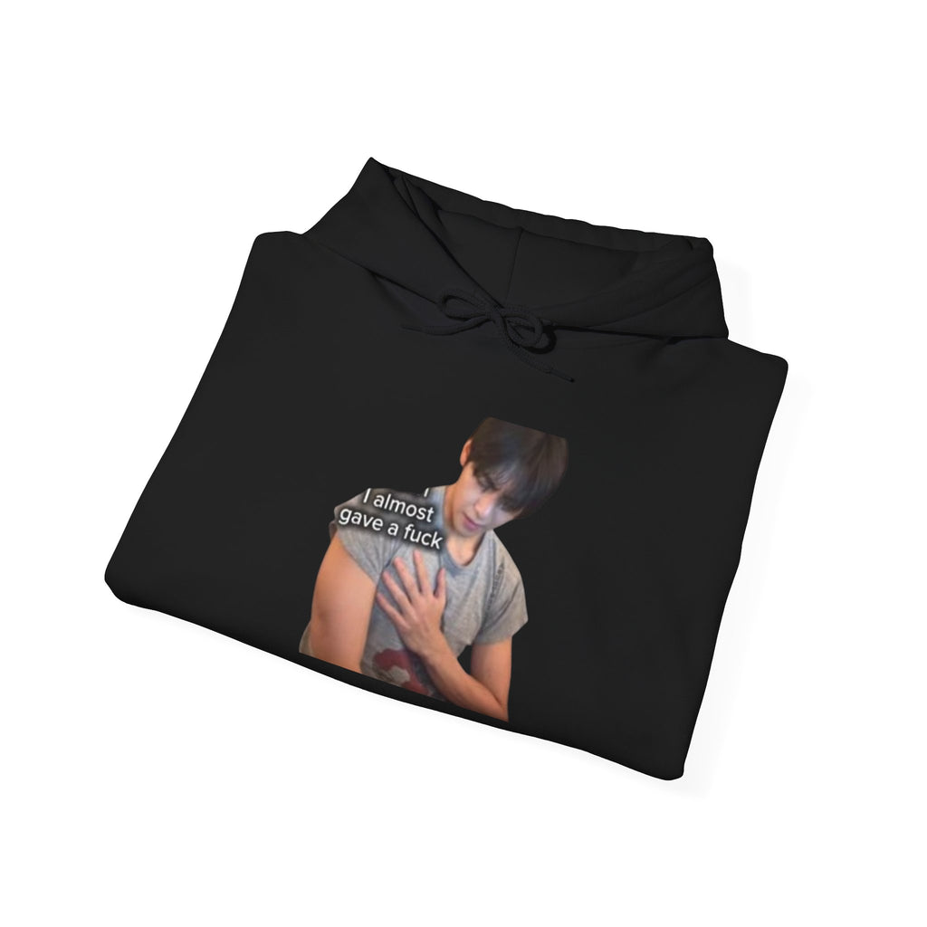 Hug Comfort Hoodie - 'Someone Else’s Jacket' Photo Graphic Sweatshirt
