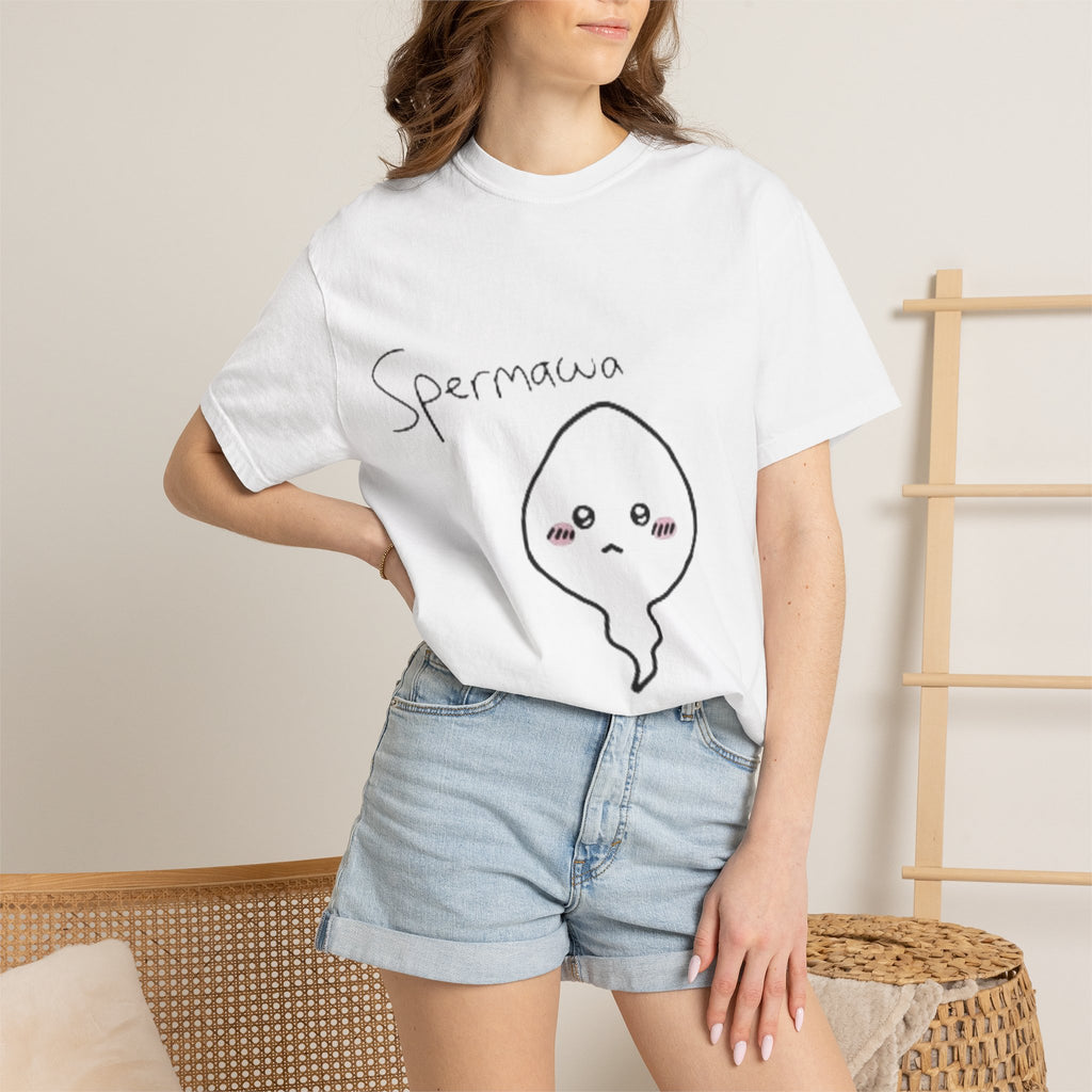 Graphic T-Shirt — Cute Kawaii Spermawa Front & “Look Different” Back