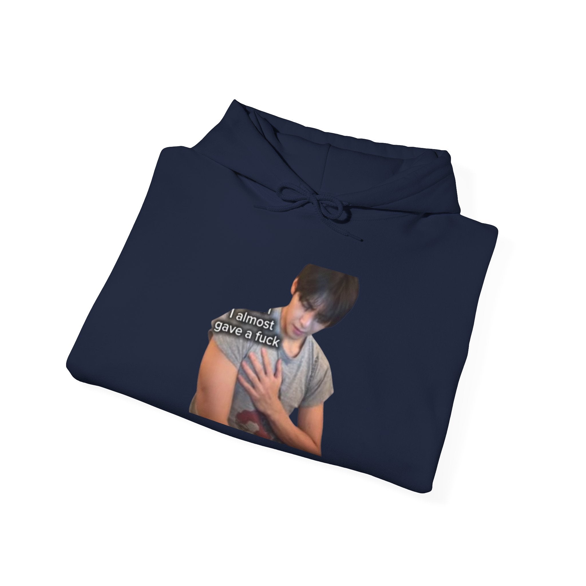 Hug Comfort Hoodie - 'Someone Else’s Jacket' Photo Graphic Sweatshirt