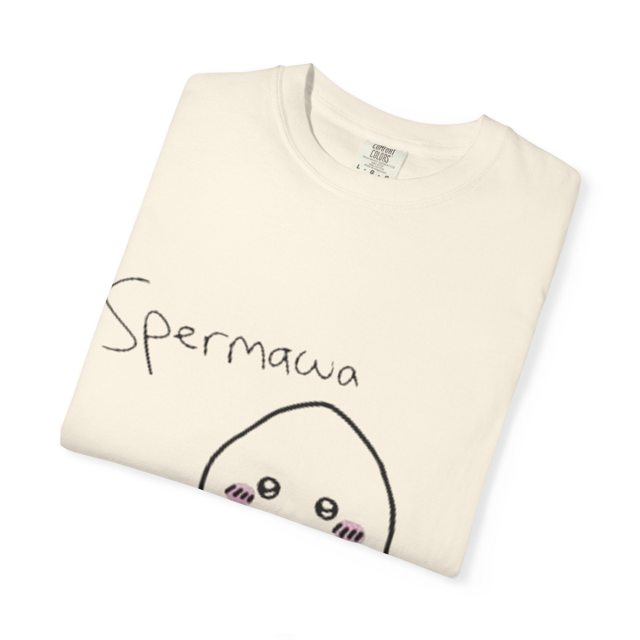 Graphic T-Shirt — Cute Kawaii Spermawa Front & “Look Different” Back