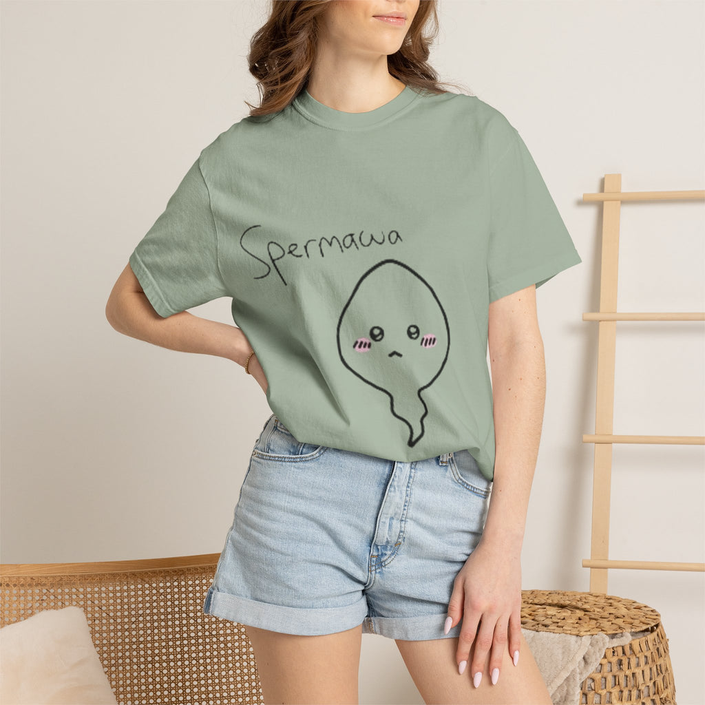 Graphic T-Shirt — Cute Kawaii Spermawa Front & “Look Different” Back