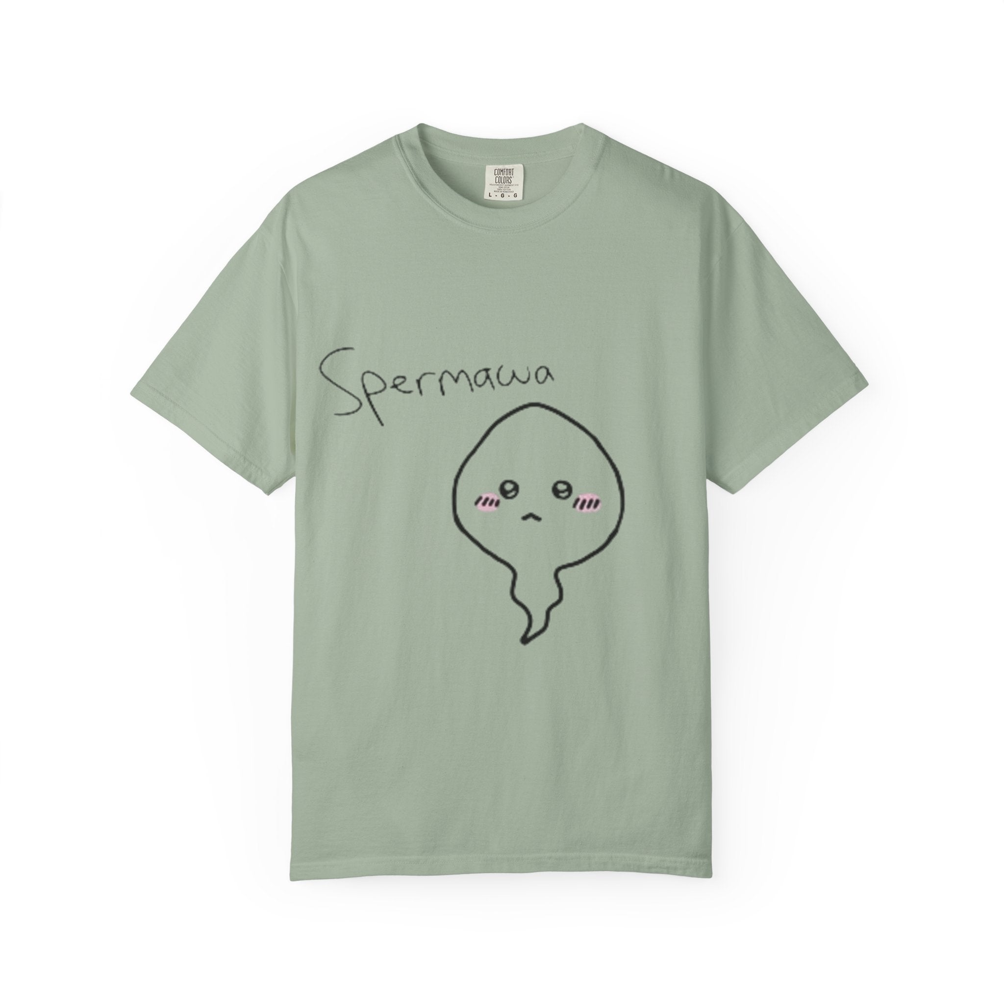 Graphic T-Shirt — Cute Kawaii Spermawa Front & “Look Different” Back