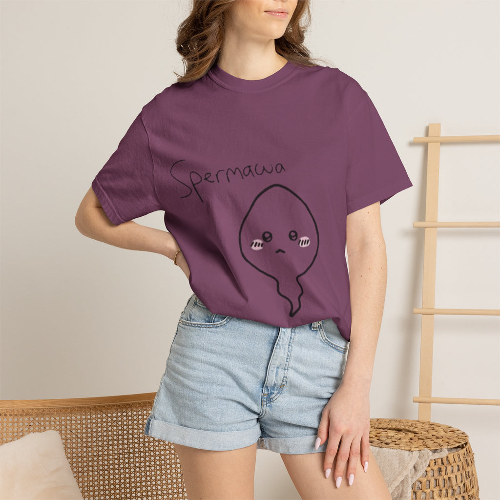 Graphic T-Shirt — Cute Kawaii Spermawa Front & “Look Different” Back