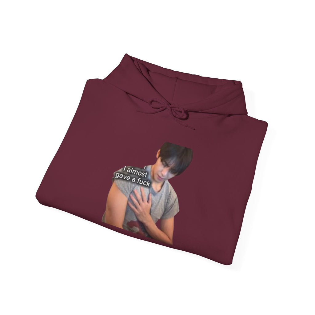 Hug Comfort Hoodie - 'Someone Else’s Jacket' Photo Graphic Sweatshirt