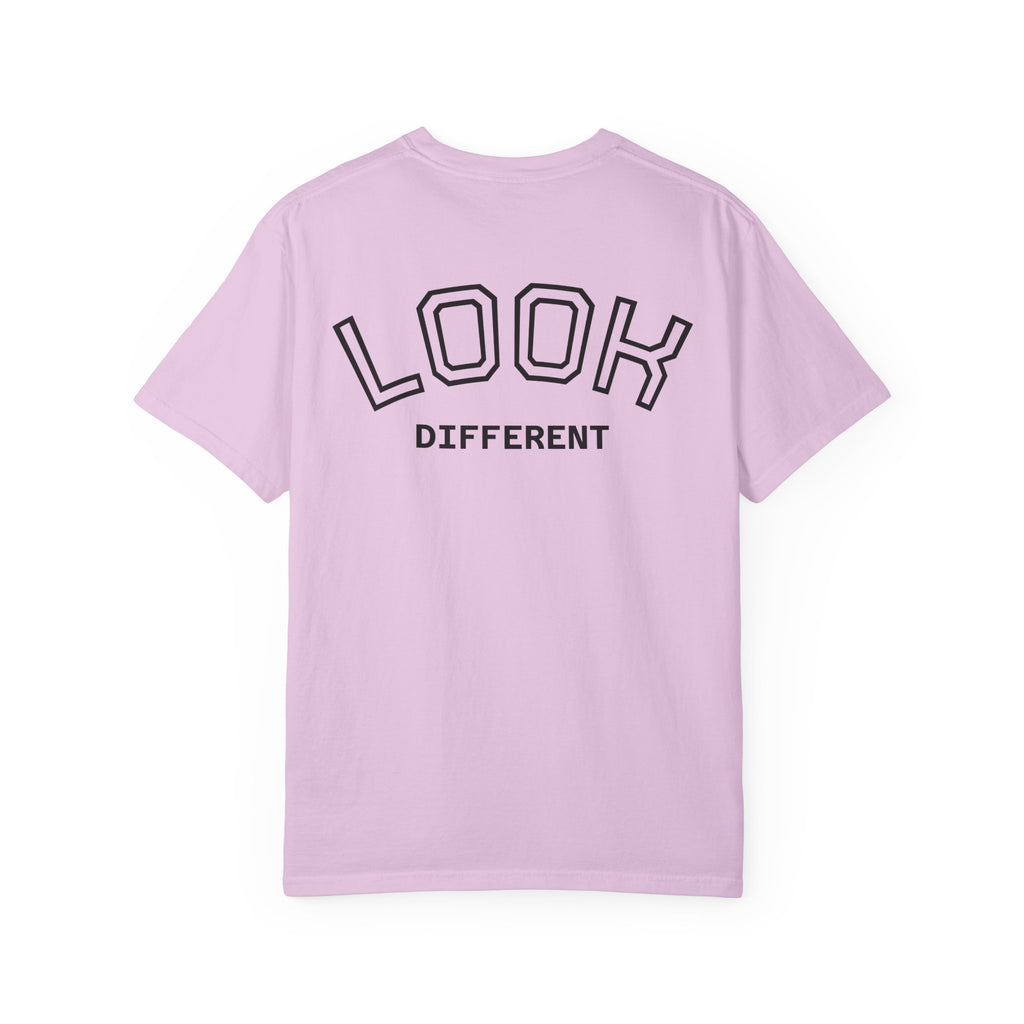 Cat Meme Graphic T-Shirt — "God knew I'd be too powerful if I had social skills" | Look Different Back Print